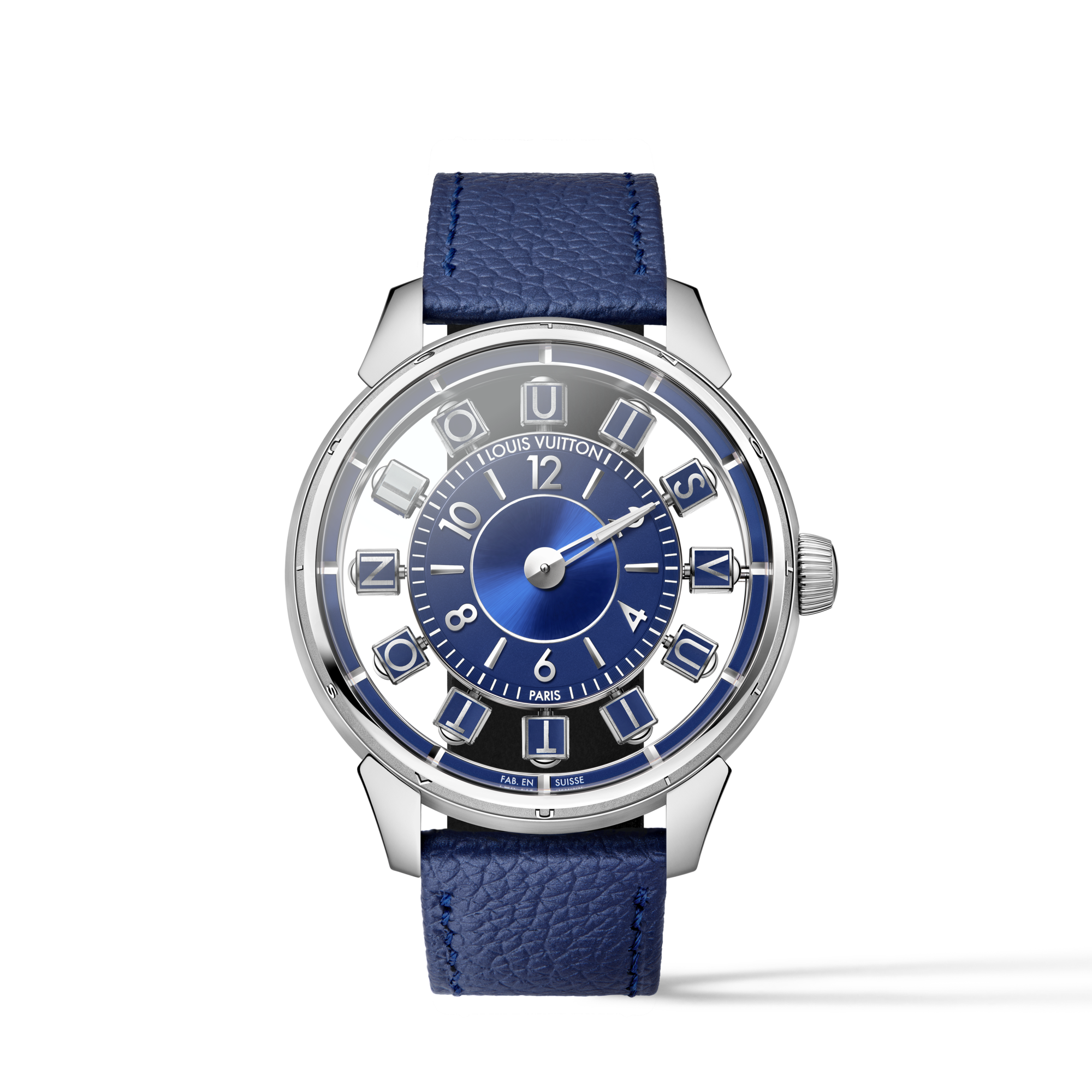 Tambour Spin Time Air, Automatic, 42.5mm, White gold - All Watches